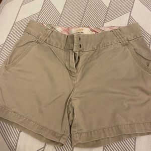 J Crew Chino Shorts